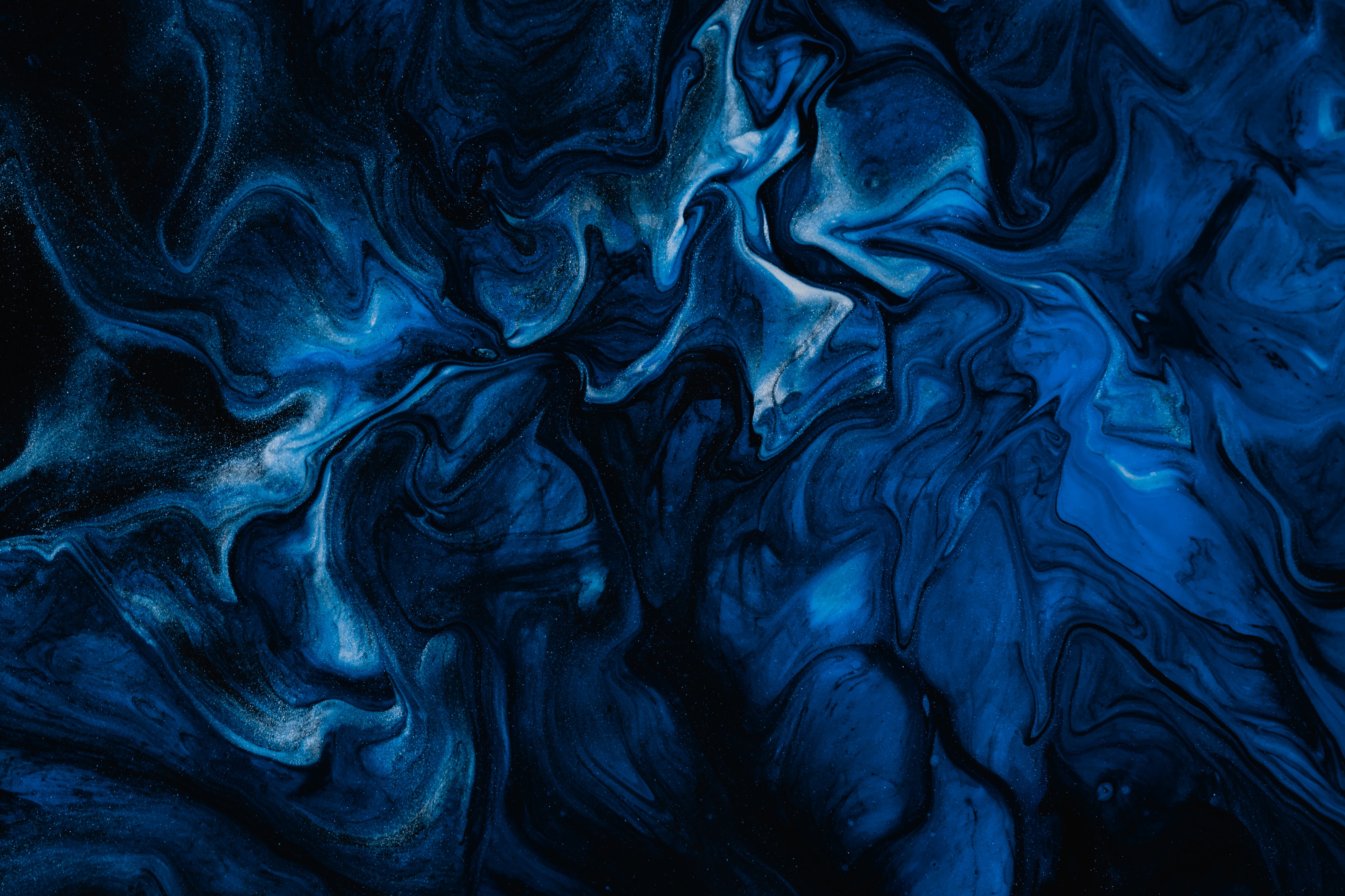 Dark blue aesthetic pattern